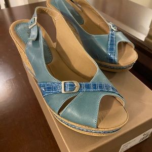 Azusa Shoes Italian Wedges